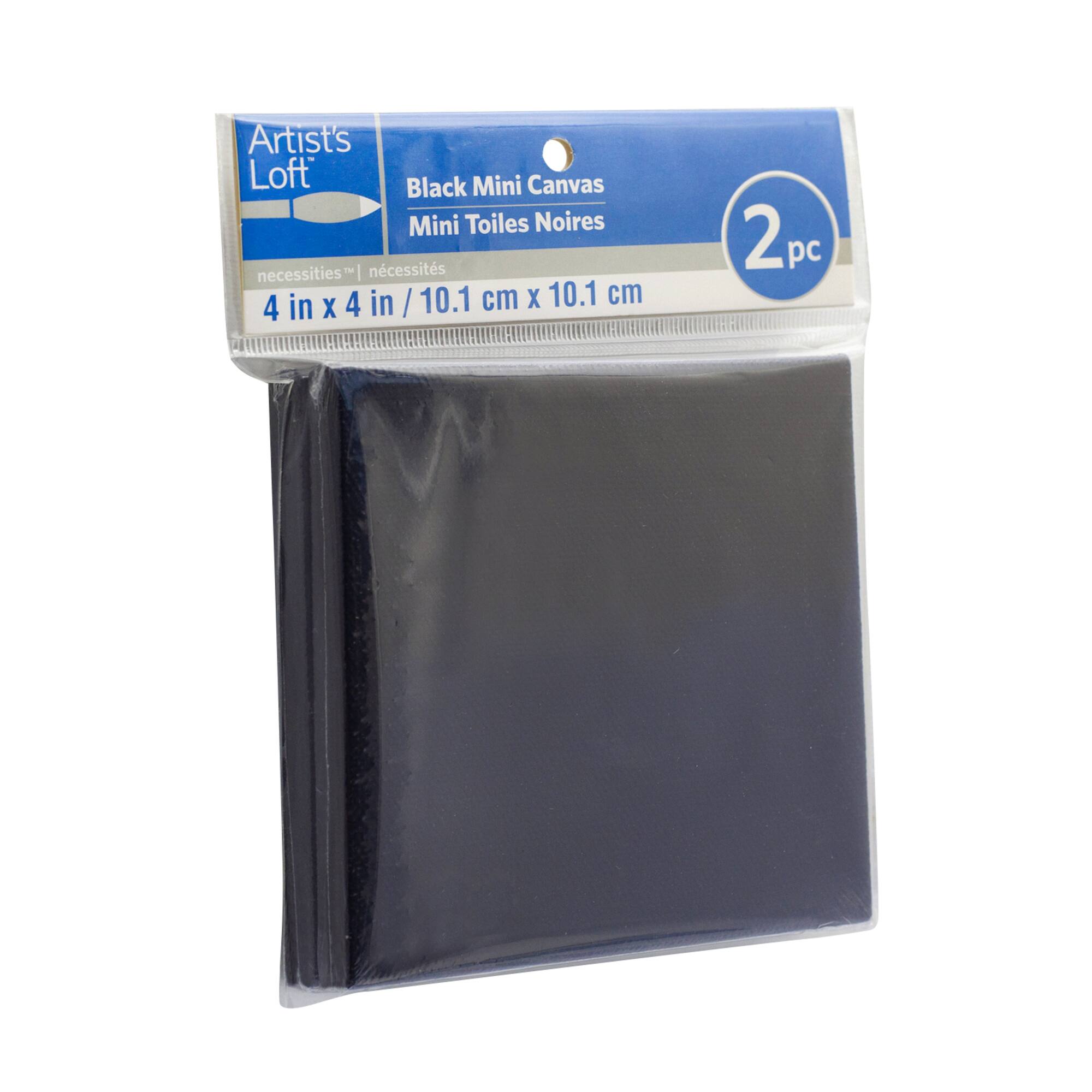 2 Pack 4" x 4" Mini Canvas by Artist's Loft™ Necessities